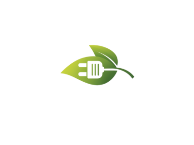 plug on a leaf icon